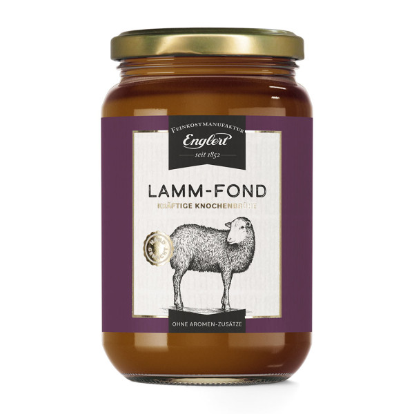 Lamm-Fond, 350 ml / Glas